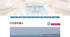 Desktop Screenshot of casadapraia-algarve.com
